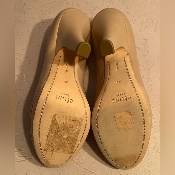 CELINE - classic nude pumps - size 37 EU | 7 US womens
